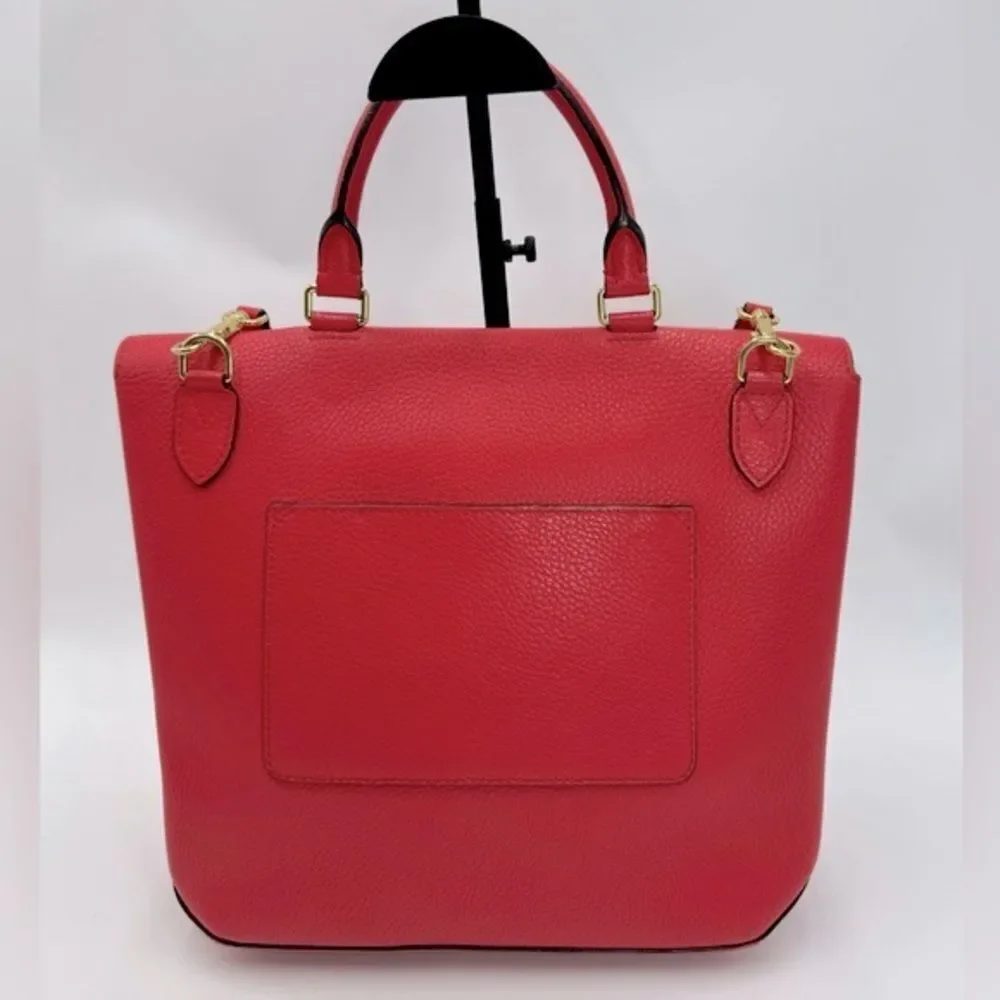 Louis Vuitton Coquelicot Taurillon Leather Volta 2way LV Handbag Messenger